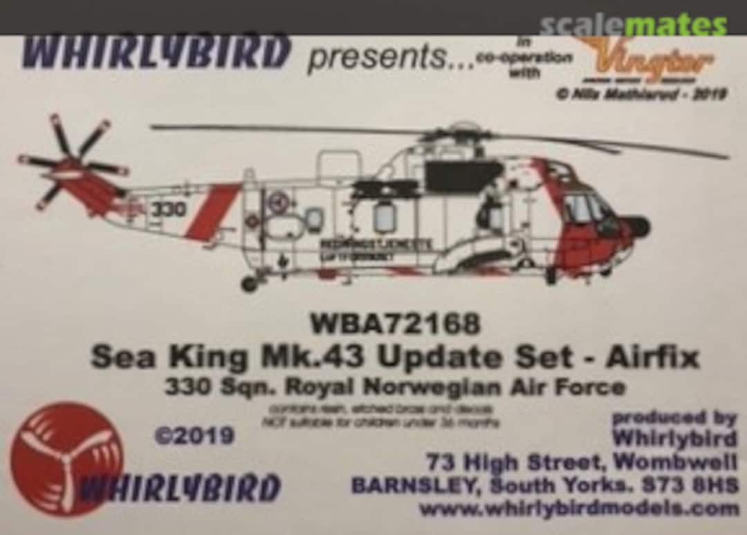 Boxart Sea King Mk.43 Update Set WBA72168 Whirlybird