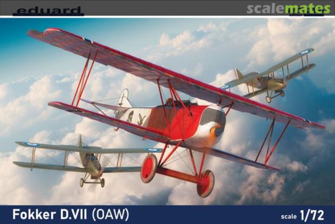 Boxart Fokker D.VII (OAW) 7407 Eduard