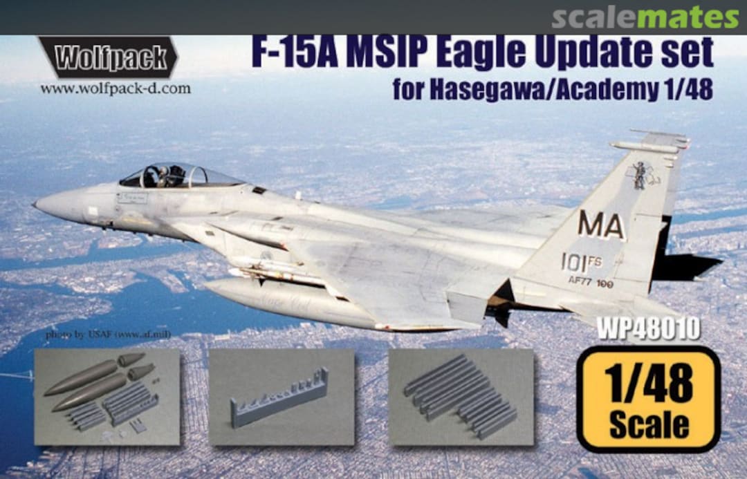 Boxart F-15A MSIP Mod. Eagle Update Set WP48010 Wolfpack