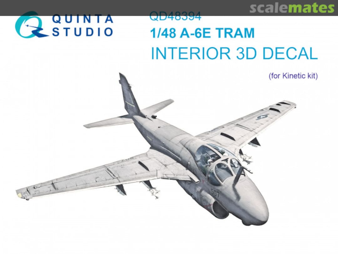 Boxart A-6E TRAM interior 3D decals QD48394 Quinta Studio