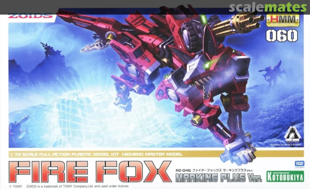 Boxart Fire Fox ZD184 Kotobukiya