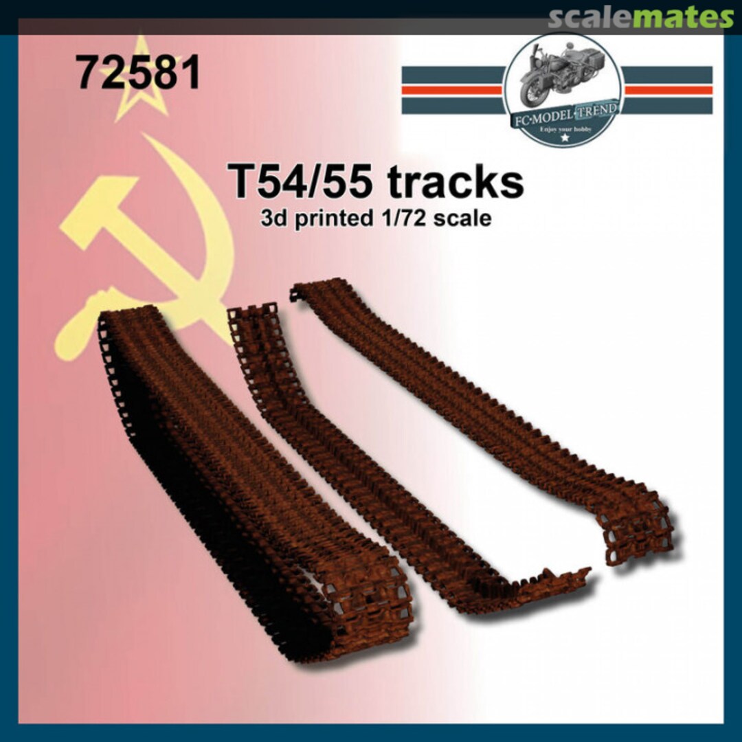 Boxart T-54/T-55 Tracks 72581 FC Model Trend