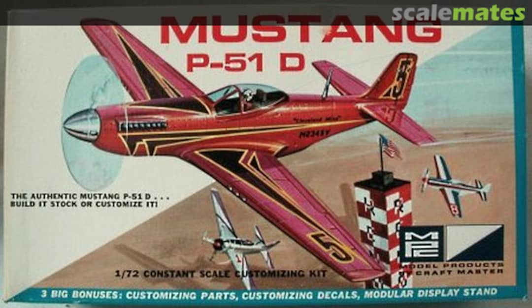 Boxart Mustang P-51 D 7005-70 MPC