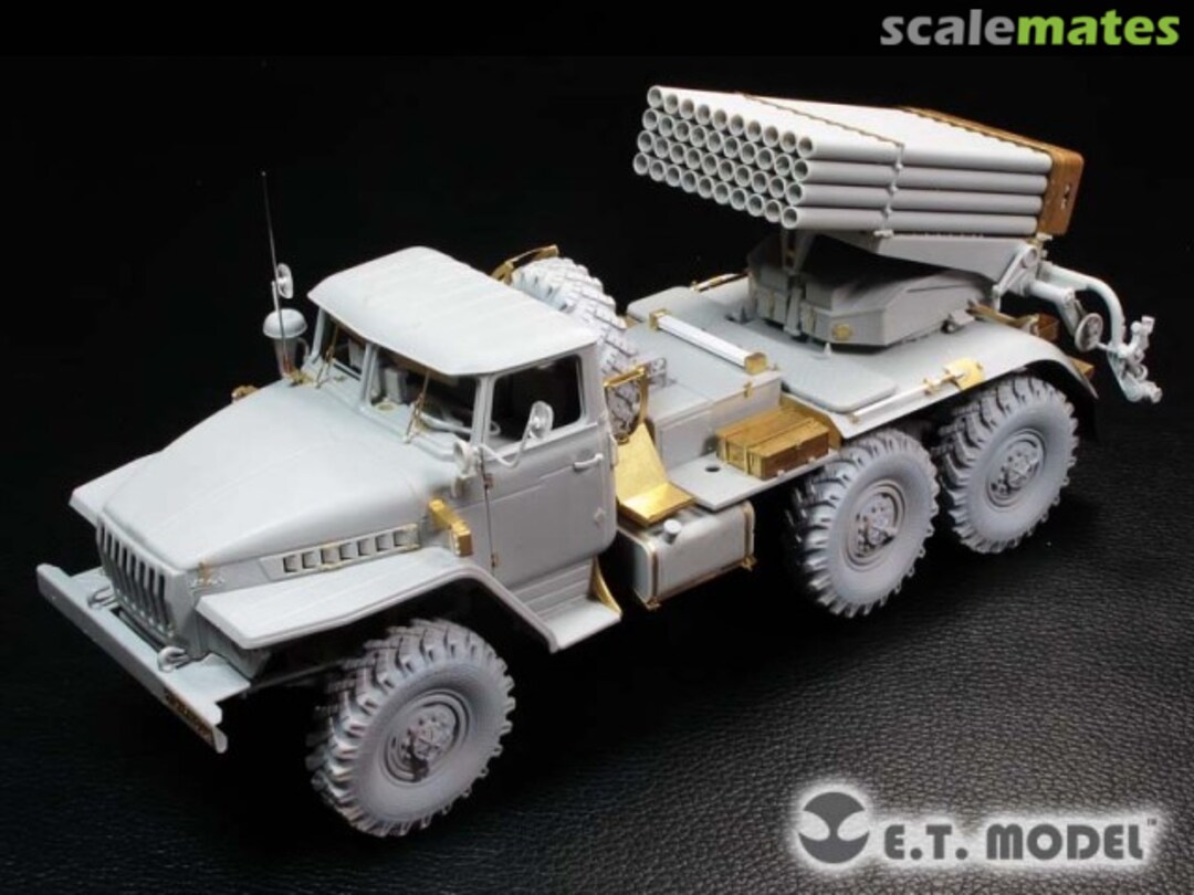 Boxart BM-21 Grad Multiple Rocket Launcher E35-191 E.T. Model