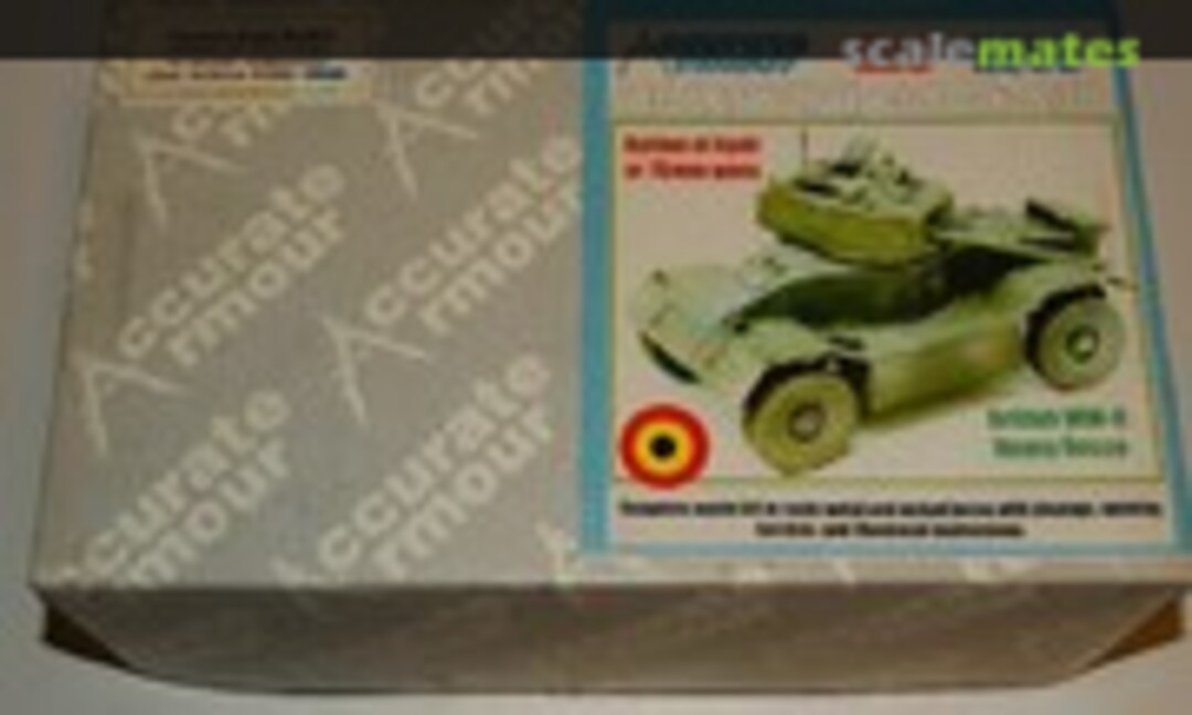 1:35 WWII British AEC MkII/III Armored Car (Accurate Armour K056)