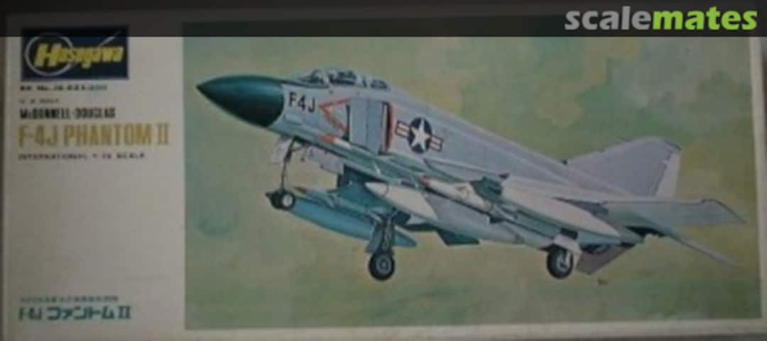 Boxart McDonnell Douglas F-4J Phantom II JS-021 Hasegawa