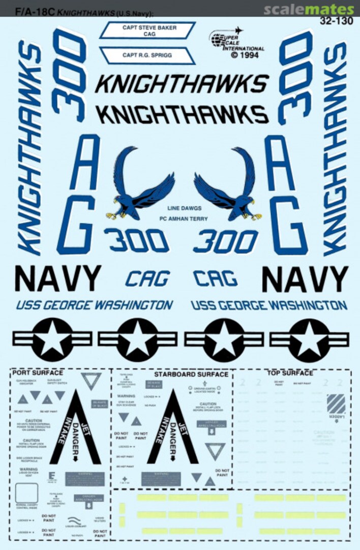 Boxart F/A-18C Hornet 32-0130 SuperScale International