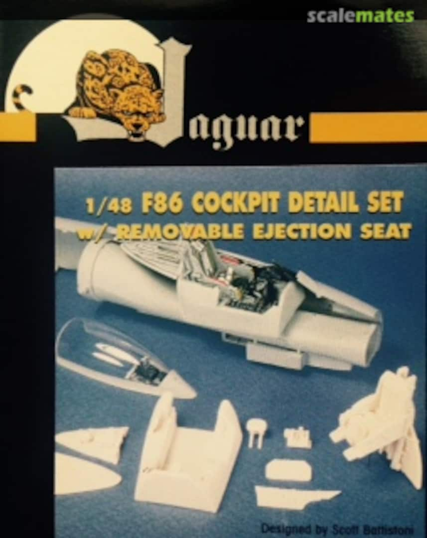 Boxart F-86 Cockpit detail set 64806 Jaguar