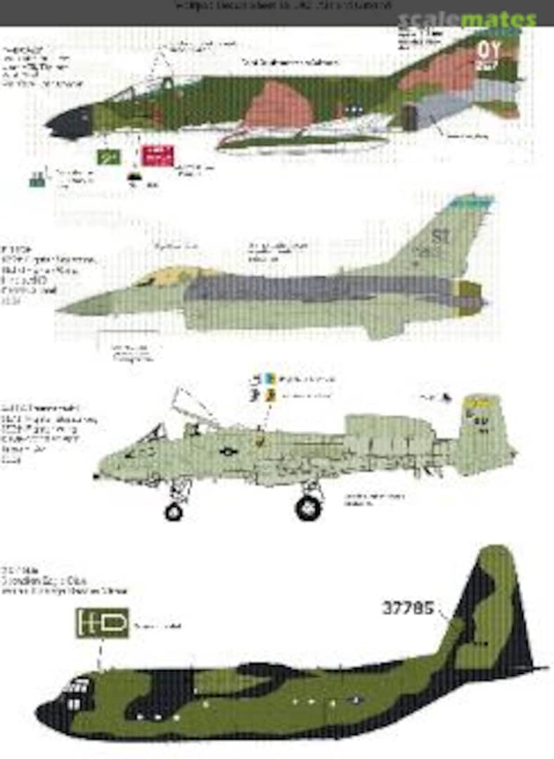 Boxart Air and Ground 48-002 Wolfpak Decals