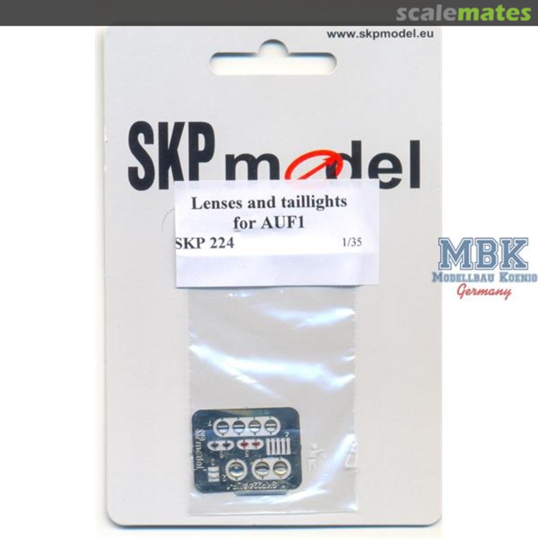 Boxart Lenses and tailights for AUF.1 SKP 224 SKP model