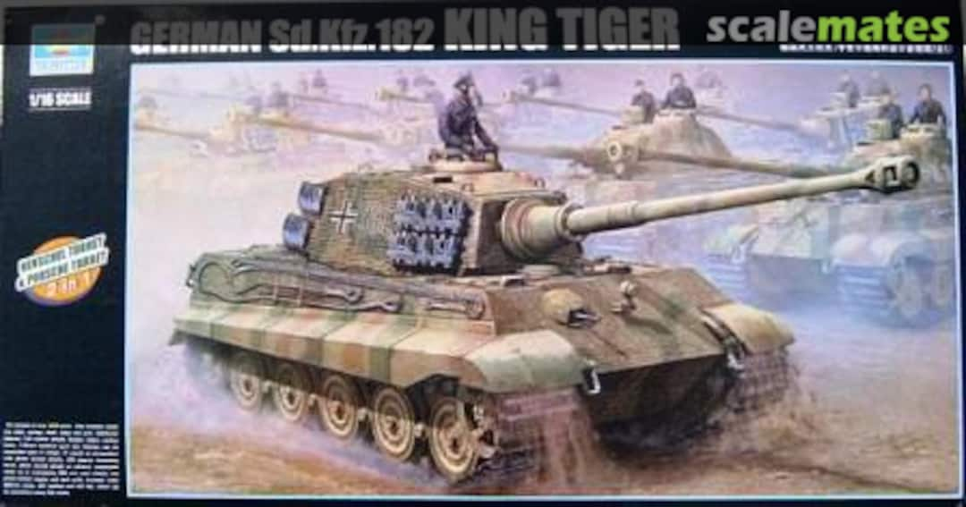 Boxart Sd.Kfz. 182 King Tiger 00910 Trumpeter