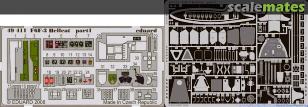 Boxart F6F-3 S.A. 49411 Eduard