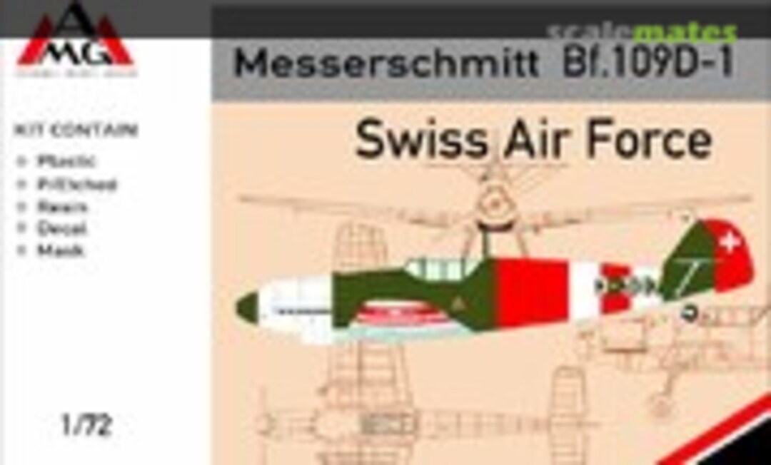 1:72 Messerschmitt Bf.109D-1 (AMG 72425)