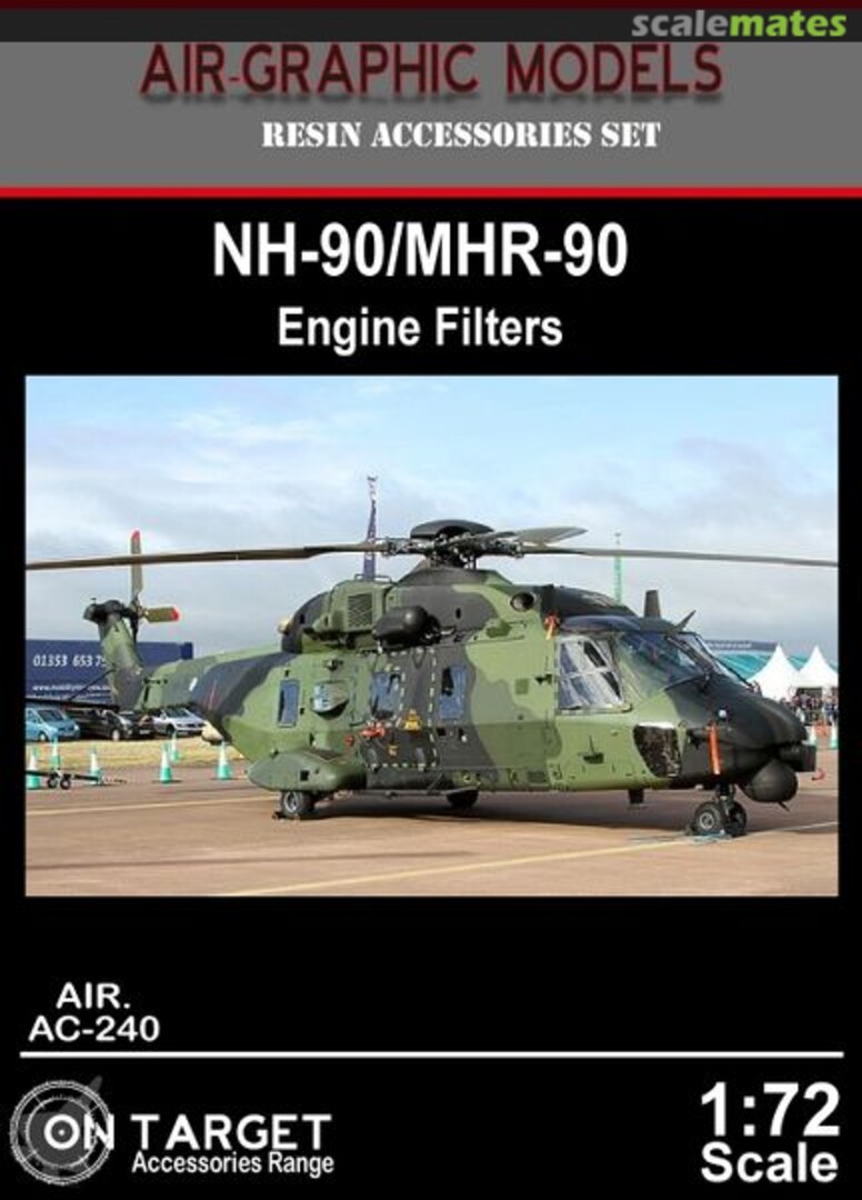 Boxart NH-90 TTH/MHR-90 Taipan Engine Filter Boxes AIR.AC-240 Air-Graphics Models