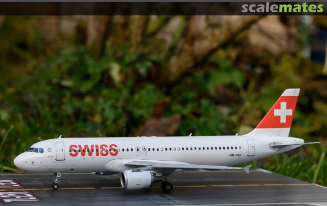 Boxart Swiss A320 Swiss A320 Authentic-Airliner-Decals