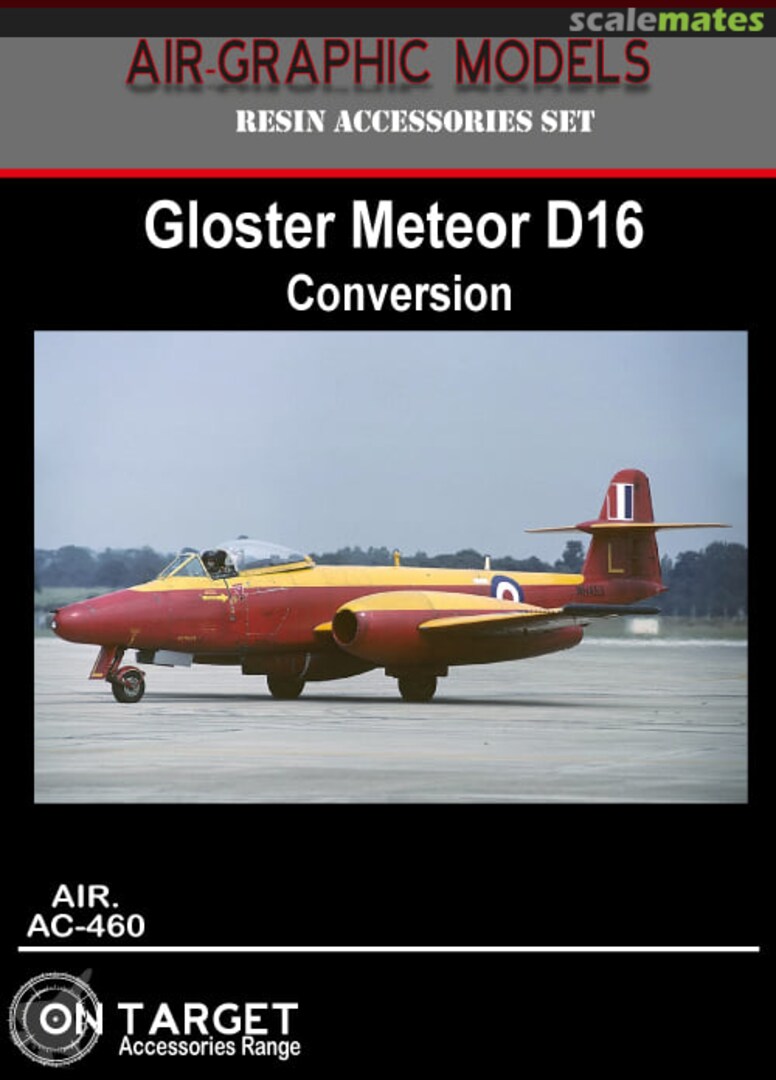 Boxart Gloster Meteor D16 Conversion AIR.AC-460 Air-Graphic Models