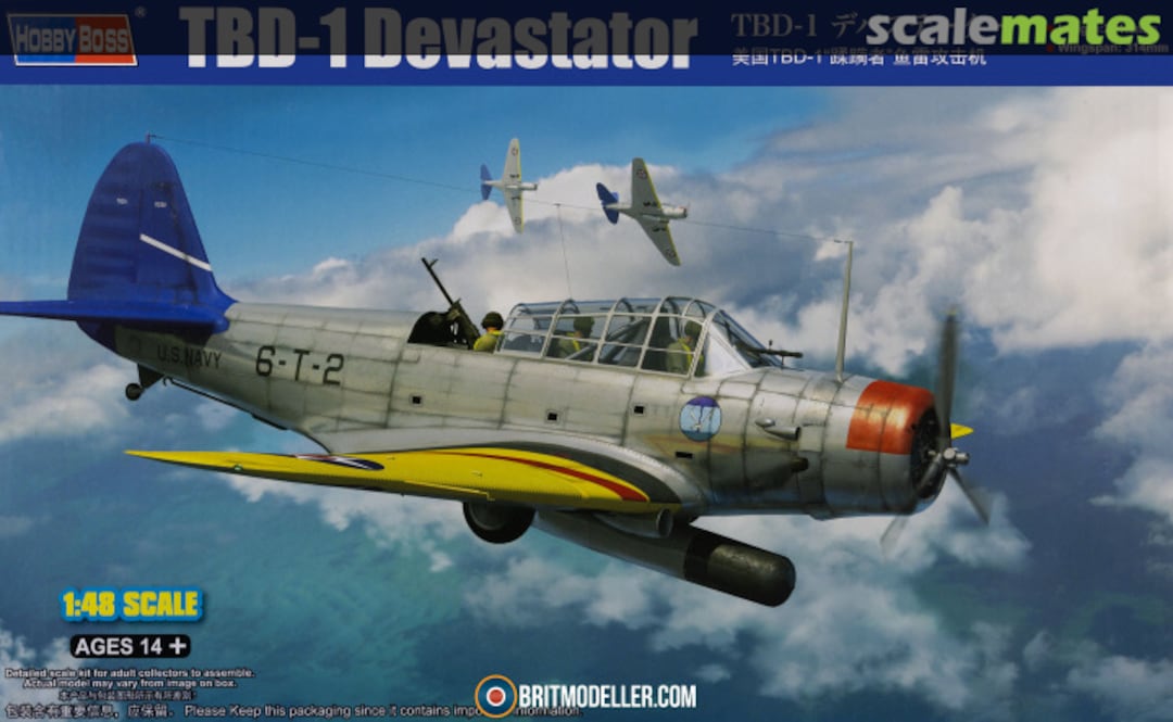 Boxart TBD-1 Devastator 81783 HobbyBoss