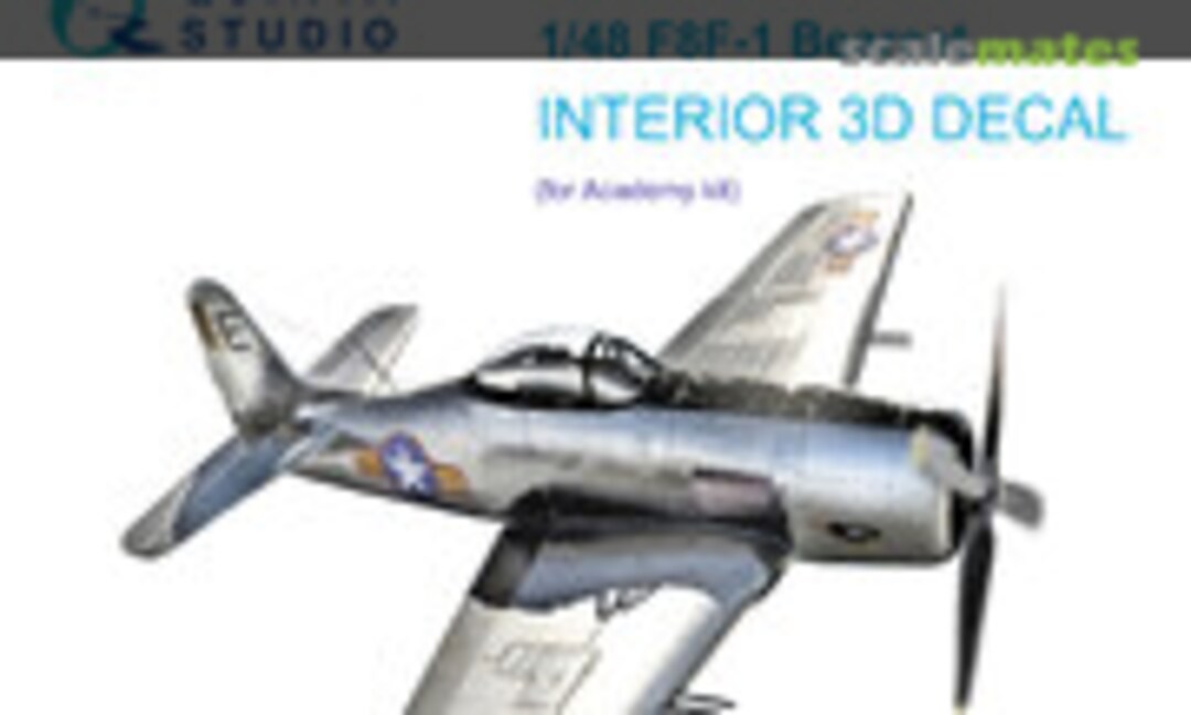 1:48 F8F-1 Bearcat interior 3D decals (Quinta Studio QD48392)