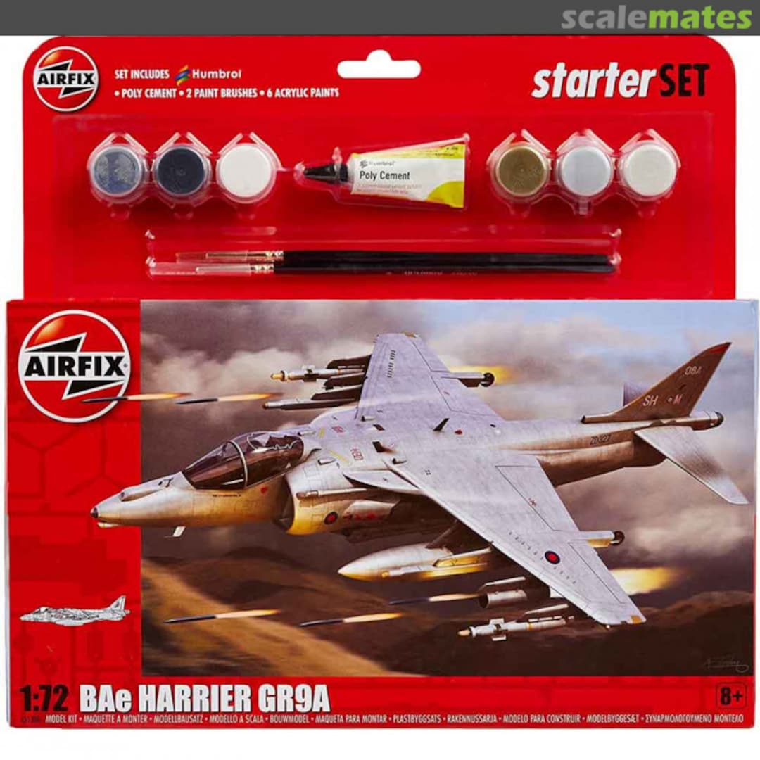 Boxart BAe Harrier GR.9A A55300 Airfix