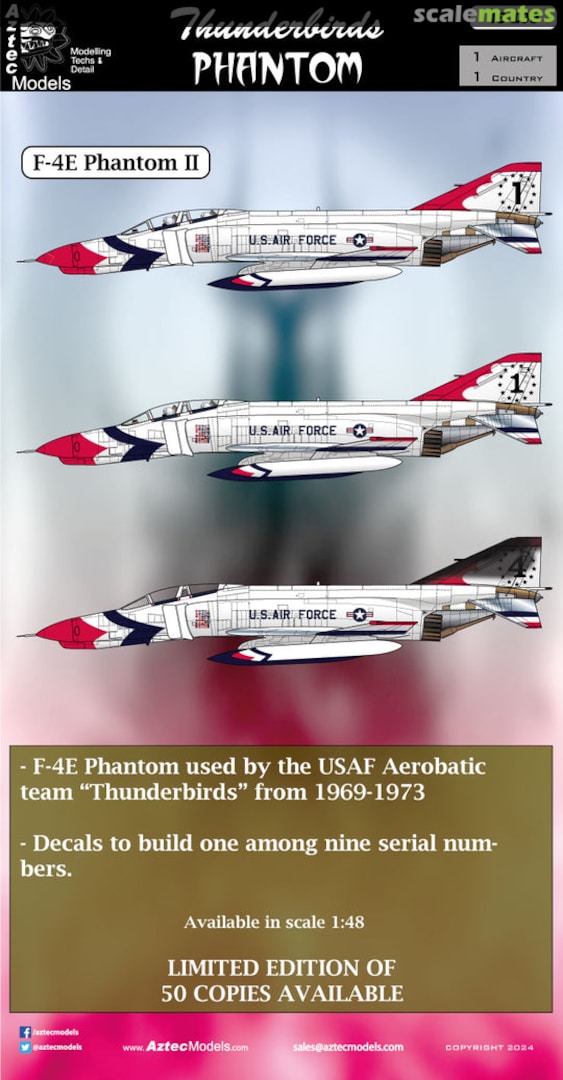 Boxart Thunderbirds Phantom 48-109 Aztec Models