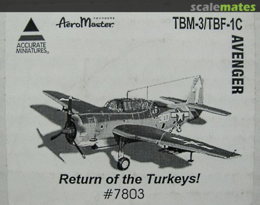 Boxart TBM-3/TBF-1C Avenger 7803 Accurate Miniatures