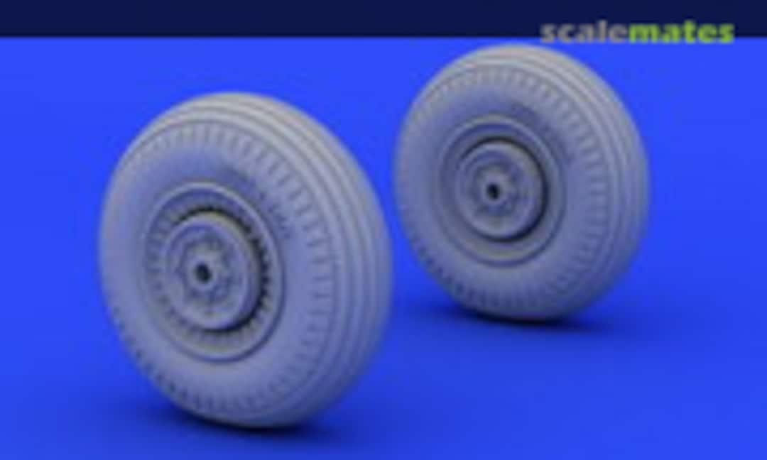 1:72 Il-2 Stormovik wheels (Eduard 672026)