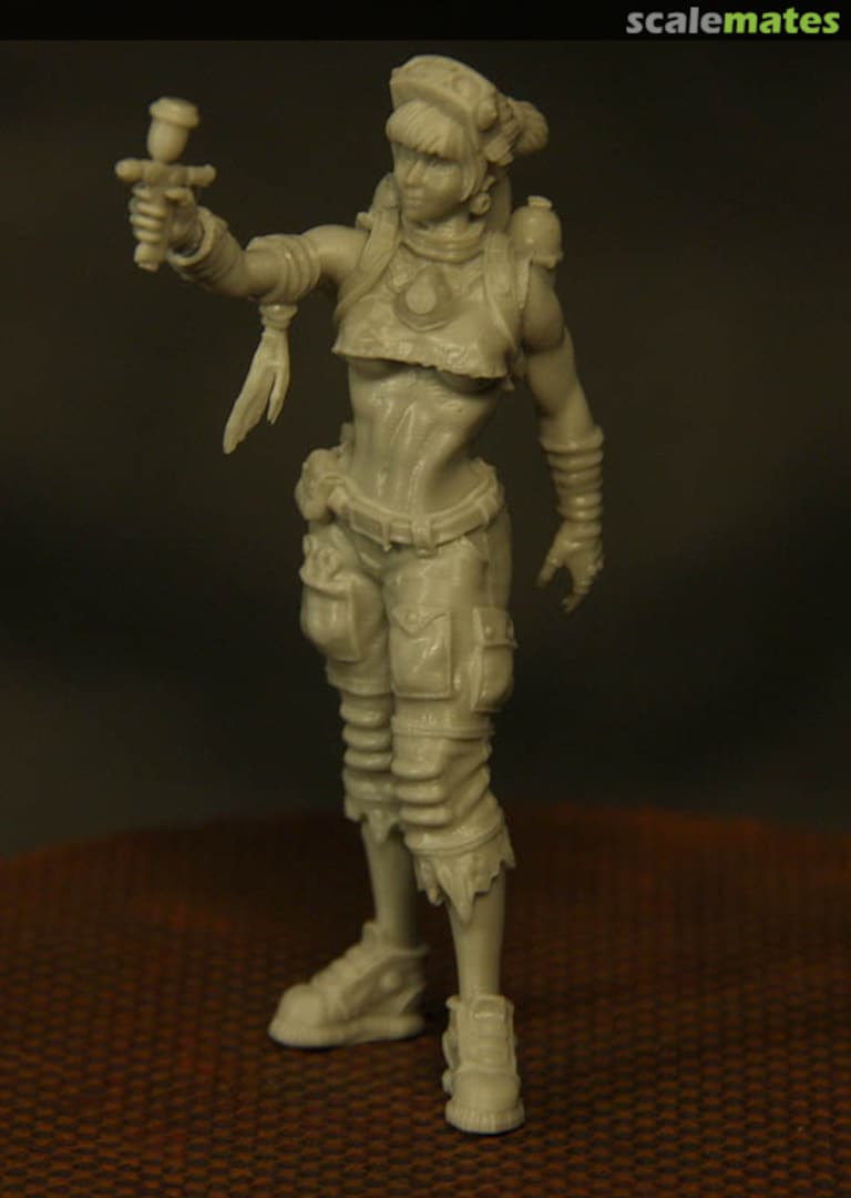 Boxart Postapocalyptic Graffiti Girl RL35-06 Ant-Miniatures