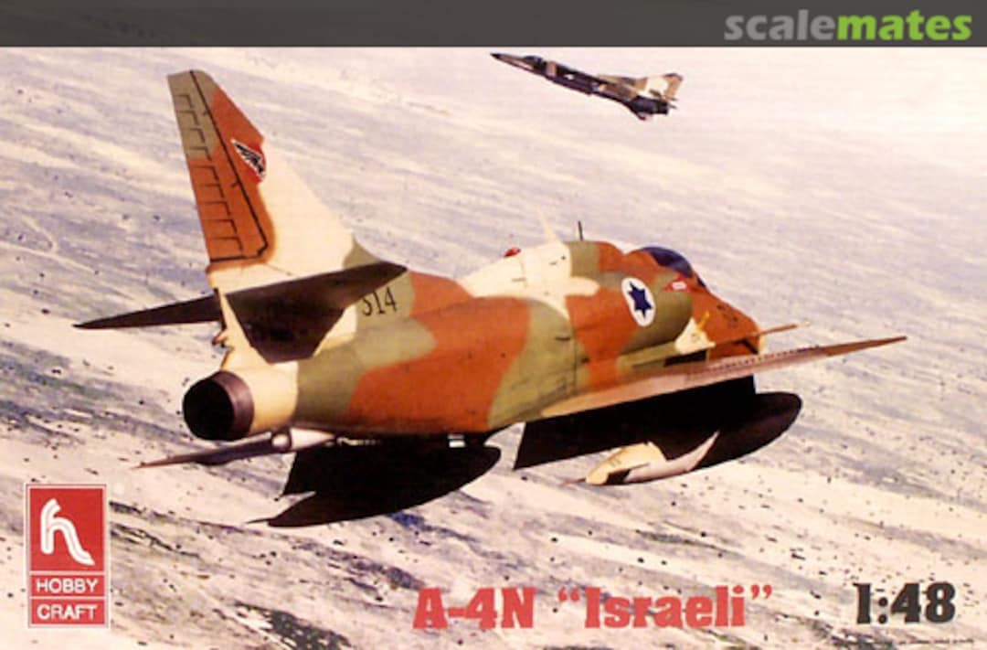 Boxart A-4N Israeli HC1430 Hobbycraft