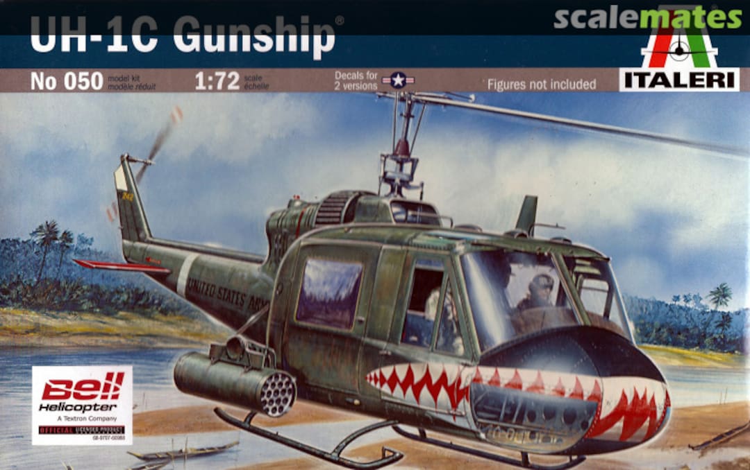 Boxart UH-1C Gunship 050 Italeri