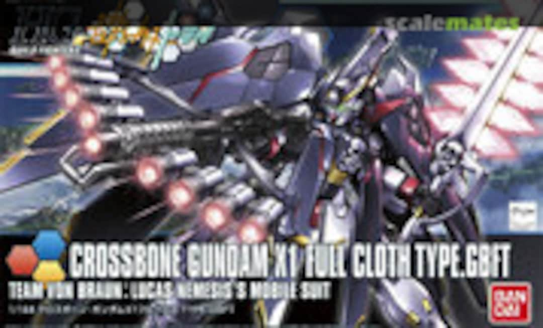 1:144 Crossbone Gundam X1 Full Cloth TYPE.GBFT (Bandai 0196431)