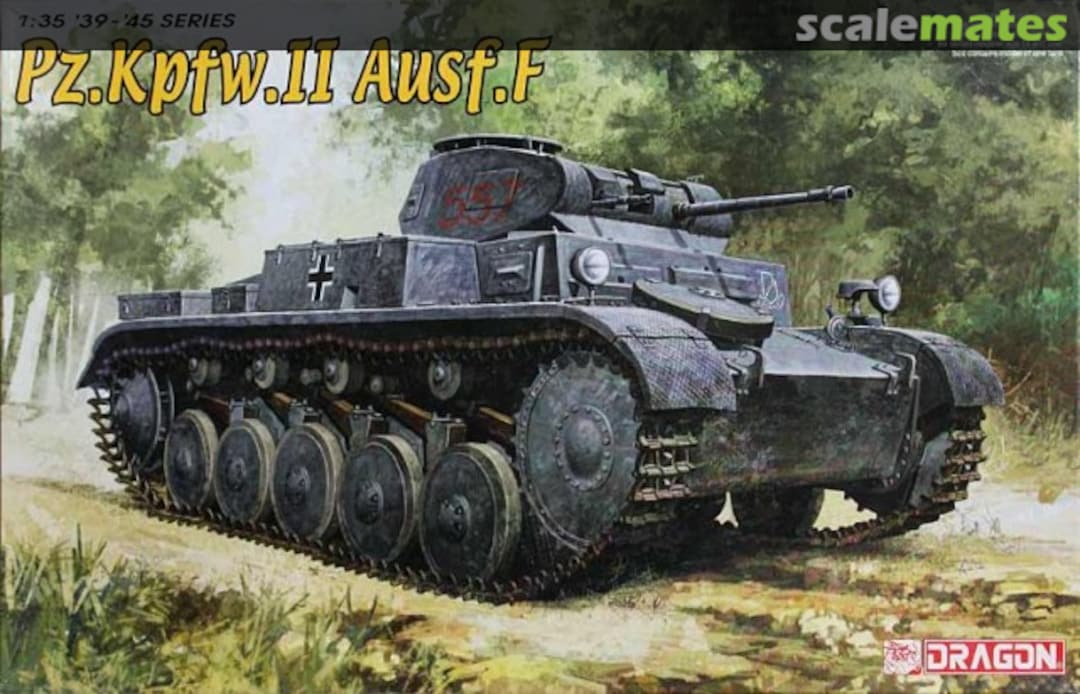 Boxart Pz.Kpfw. II Ausf. F (new production run) 6263 Dragon