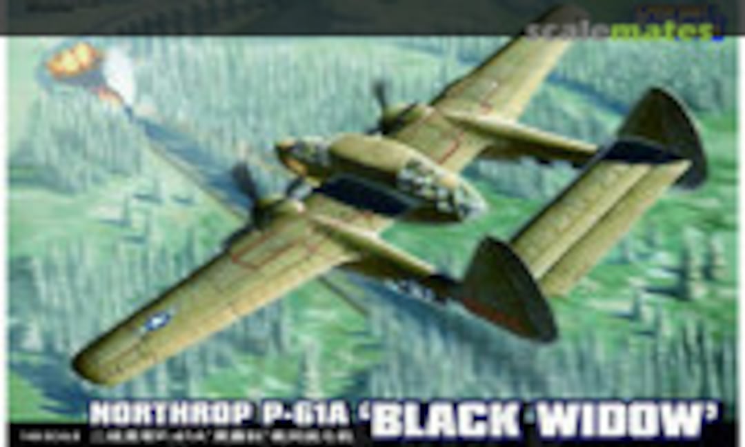 Northrop P-61A Black Widow w/PE Limited (Lion Roar L4802E)