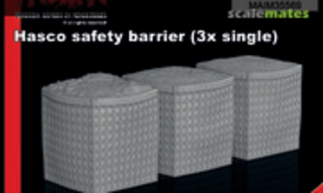 Hasco safety barriers (3 x singles) (MAiM MAIM35569)