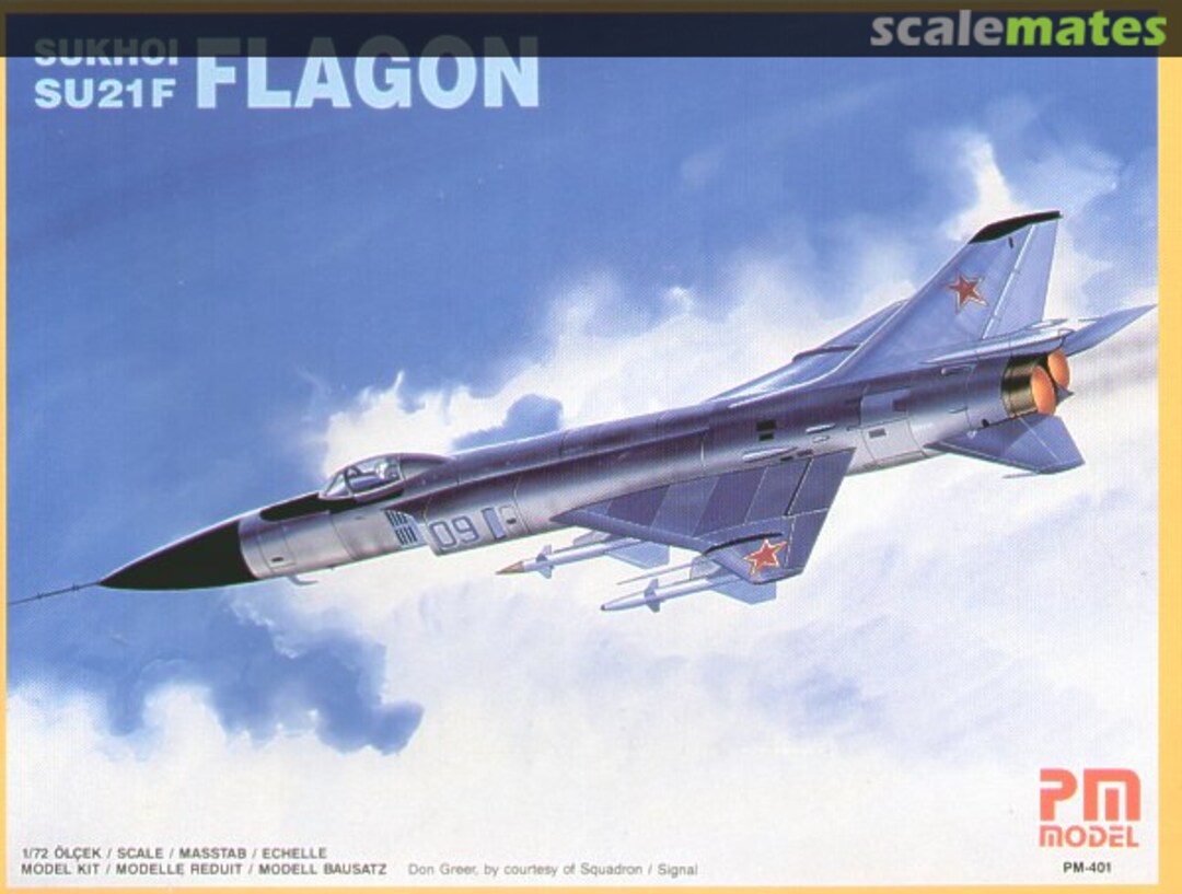 Boxart Sukhoi Su-21F Flagon PM-401 PM Model