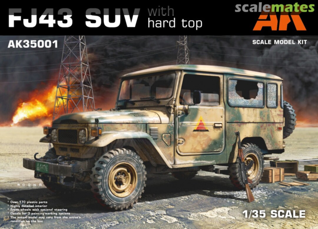 Boxart FJ43 SUV AK35001 AK Interactive