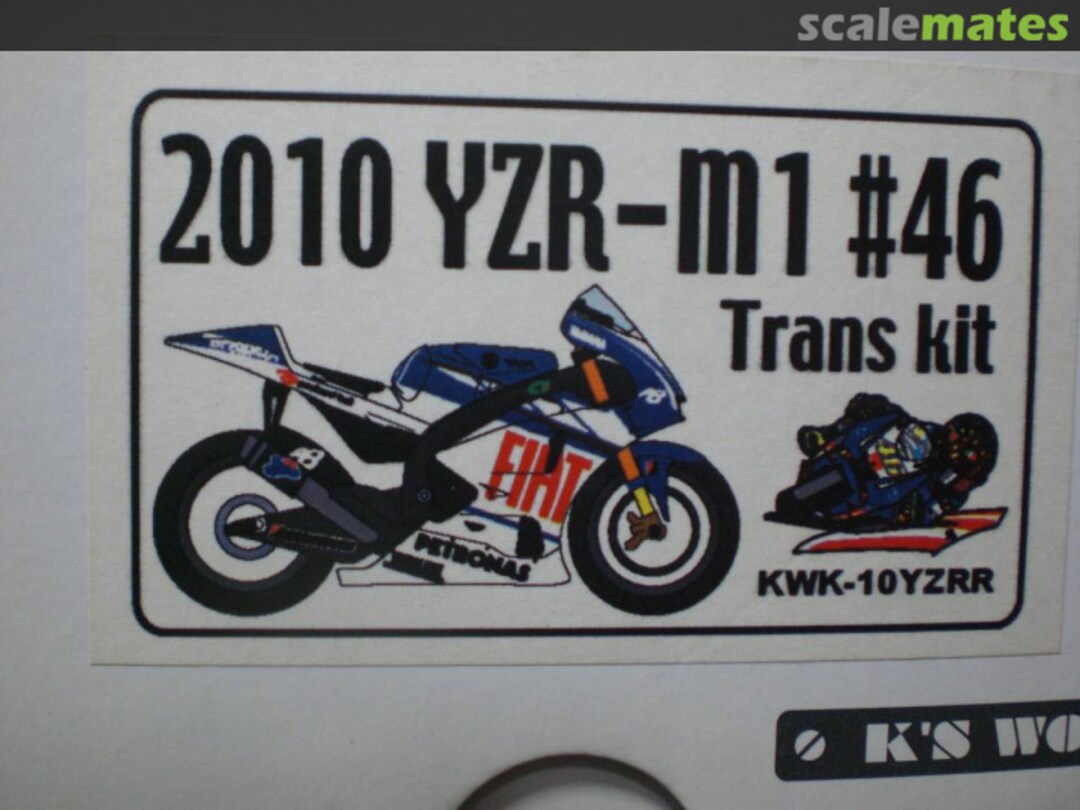 Boxart Yamaha YZR-M1 2010 KWK-10YZRR K'S Workshop