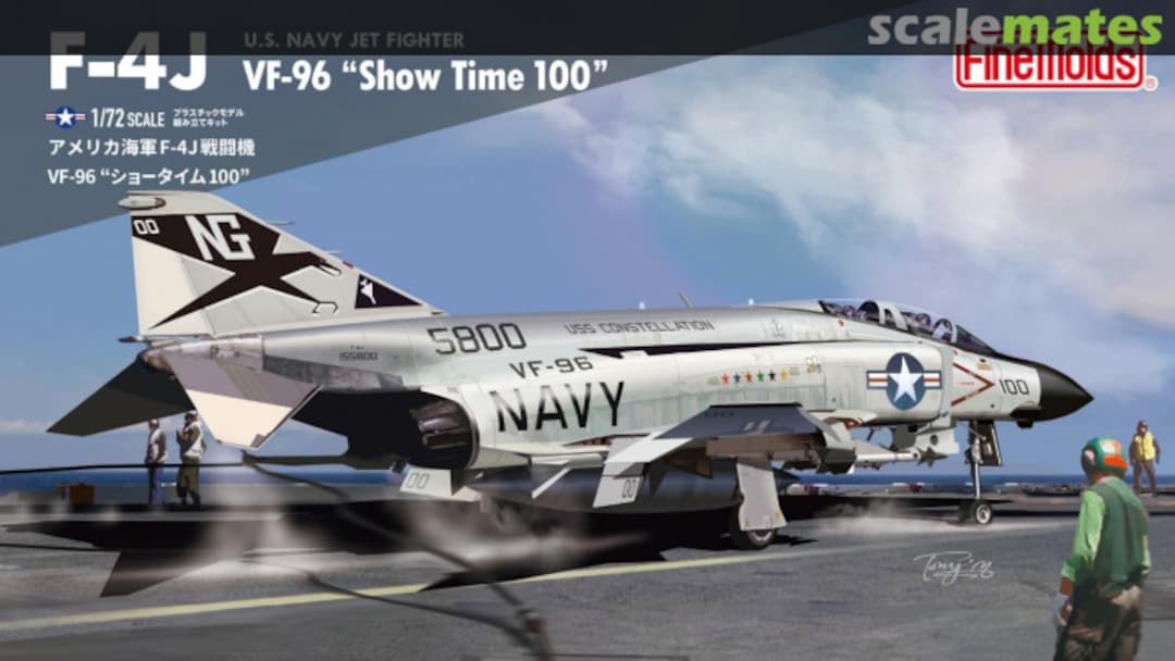 Boxart F-4J VF-96 "Show Time 100" FF04 Fine Molds