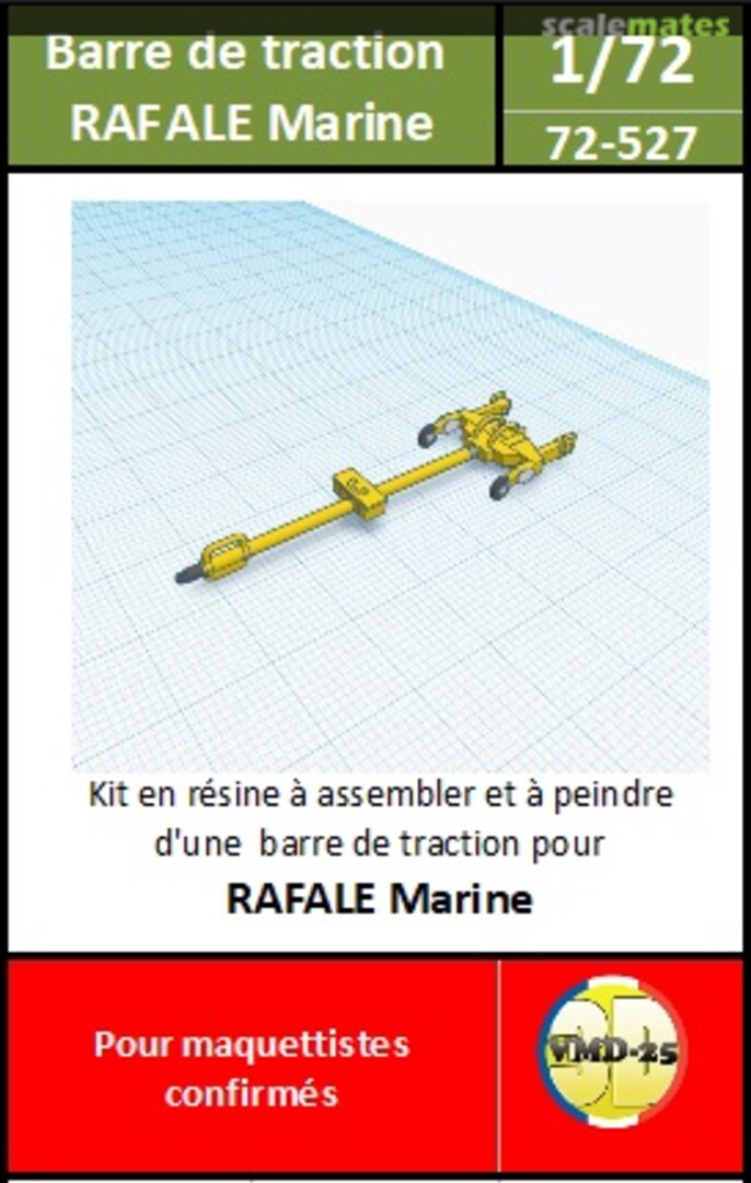 Boxart Barre de traction pour RAFALE Marine 72-527 VMD25_3D