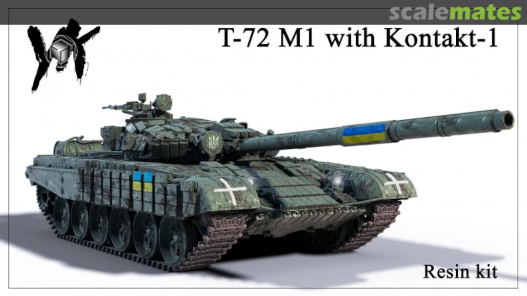 Boxart T-72M1 w Kontakt-1  YK 3D Home