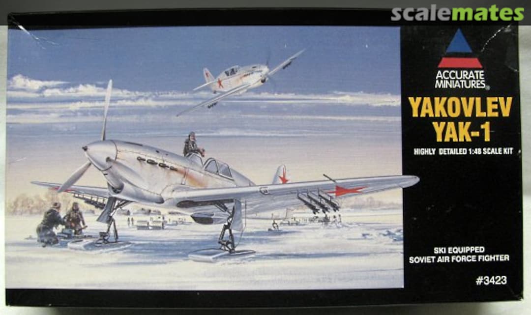 Boxart Yakolev Yak-1 3423 Accurate Miniatures