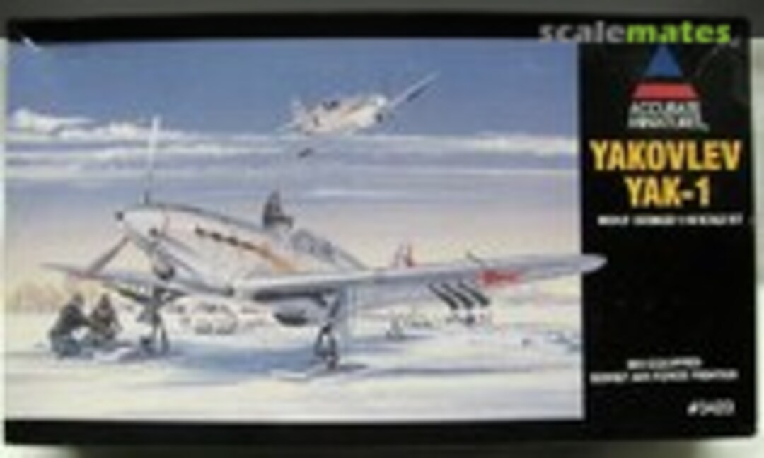 1:48 Yakolev Yak-1 (Accurate Miniatures 3423)