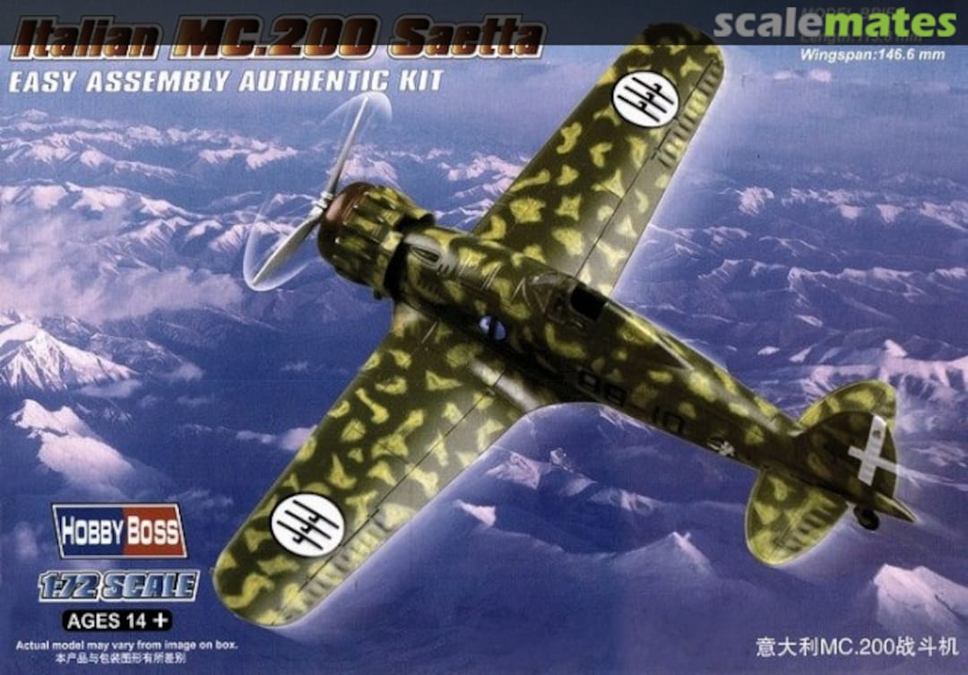 Boxart MC.200 Saetta 80291 HobbyBoss