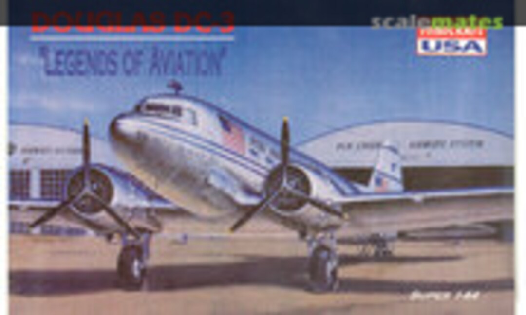 1:144 Douglas DC-3 (Minicraft USA 4434)