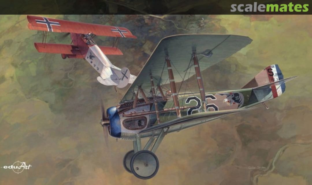 Boxart Dawn Patrol (Spad XIII & Fokker D.VII) 11102 Eduard