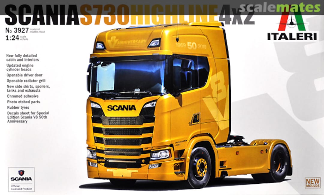 Boxart Scania S730 Highline 4x2 3927 Italeri