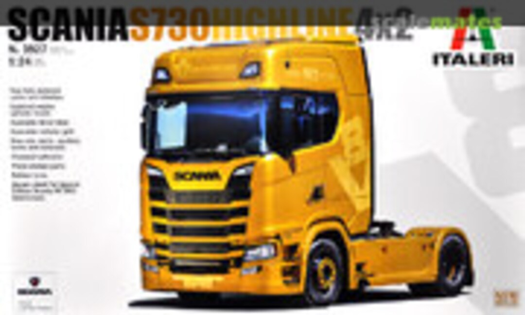 1:24 Scania S730 Highline 4x2 (Italeri 3927)