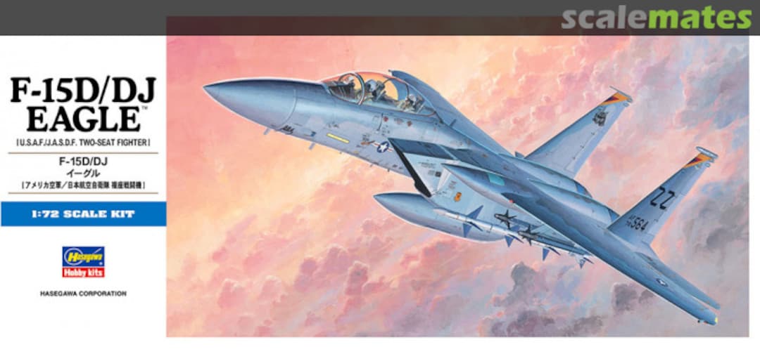 Boxart F-15D/DJ Eagle 00435 Hasegawa