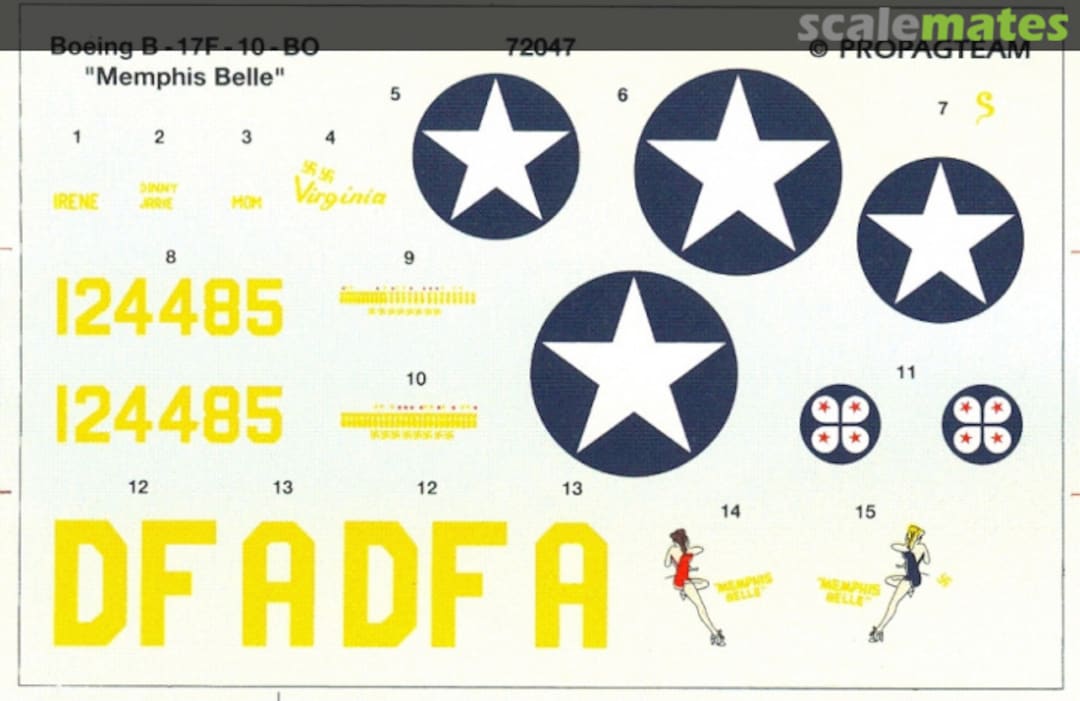 Boxart B-17F-10-BO 72047 Propagteam