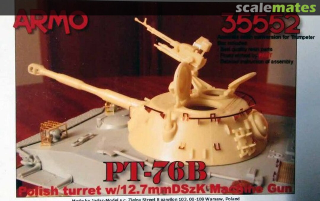 Boxart PT-76B 35552 Armo