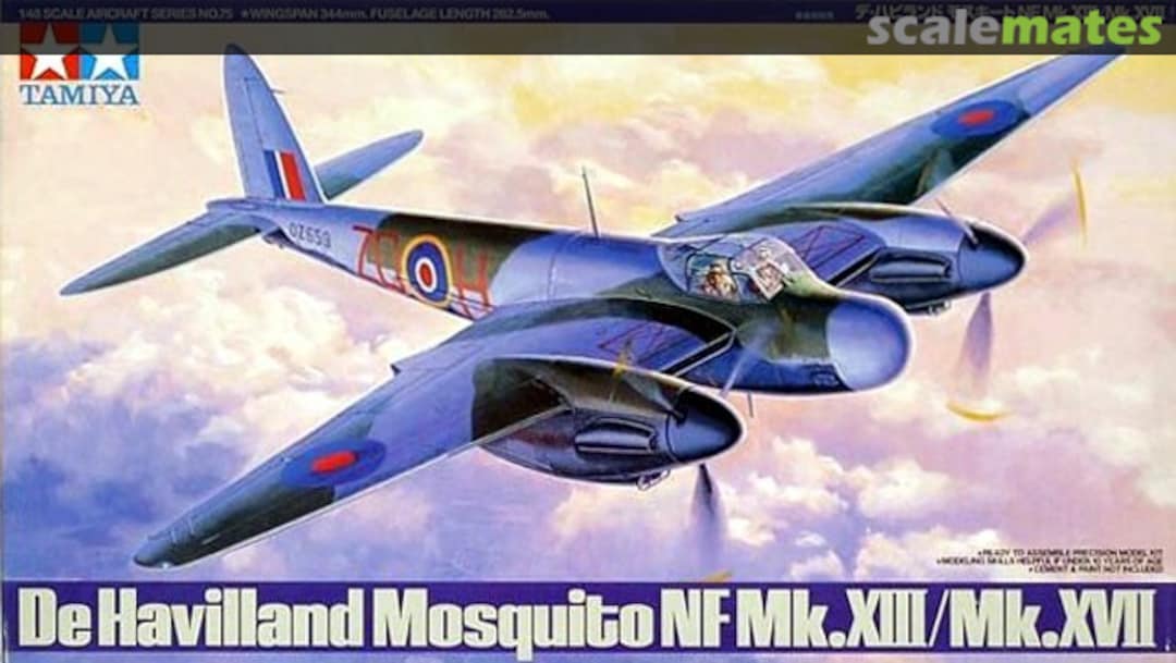 Boxart de Havilland Mosquito NF Mk.XIII/Mk.XVII 61075 Tamiya